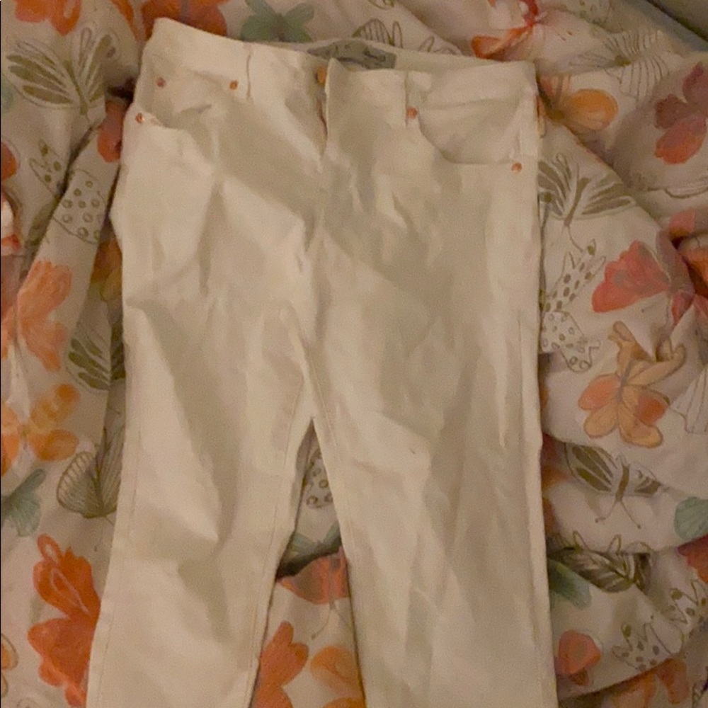 White jeans